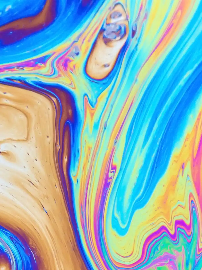 Oil And Water Abstract Wall Art