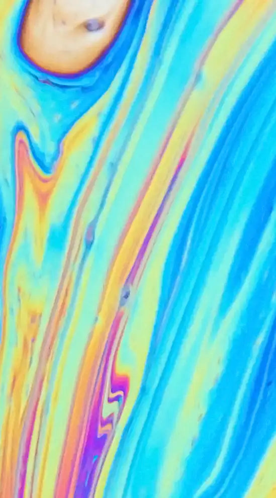 Oil And Water Abstract Wall Art