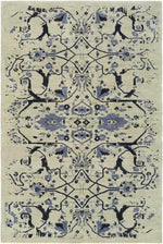 Nucla Traditional Denim Area Rug