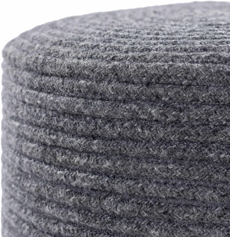 Semmering Charcoal Pouf