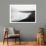 Monochromatic Niagara Falls Wall Art