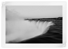 Monochromatic Niagara Falls Wall Art