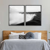 Monochromatic Niagara Falls Wall Art