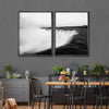 Monochromatic Niagara Falls Wall Art