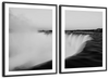 Monochromatic Niagara Falls Wall Art