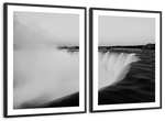 Monochromatic Niagara Falls Wall Art