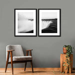 Monochromatic Niagara Falls Wall Art