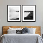 Monochromatic Niagara Falls Wall Art