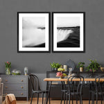 Monochromatic Niagara Falls Wall Art