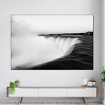 Monochromatic Niagara Falls Wall Art