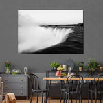Monochromatic Niagara Falls Wall Art