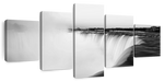 Monochromatic Niagara Falls Wall Art
