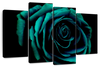 Green Flower Wall Art