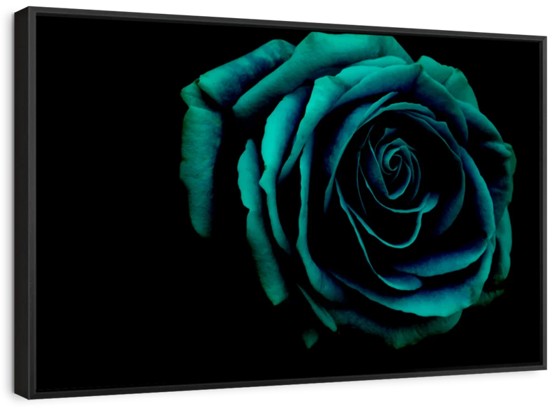 Green Flower Wall Art