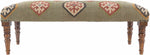 Gran Dark Green Bench