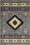 Oxbow Rustic Charcoal Area Rug