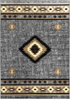 Oxbow Rustic Charcoal Area Rug