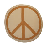 peace sign pillow