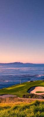 Pebble Beach Blue Sky Wall Art