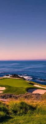 Pebble Beach Blue Sky Wall Art