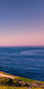 Pebble Beach Blue Sky Wall Art