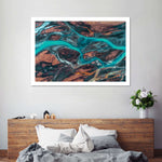 Icelandic River Wall Art