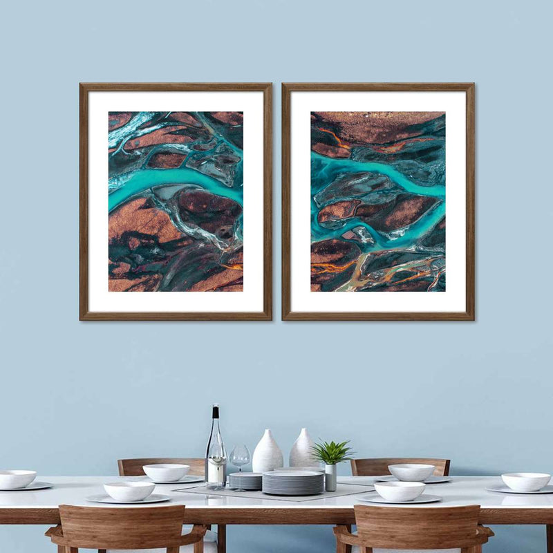 Icelandic River Wall Art