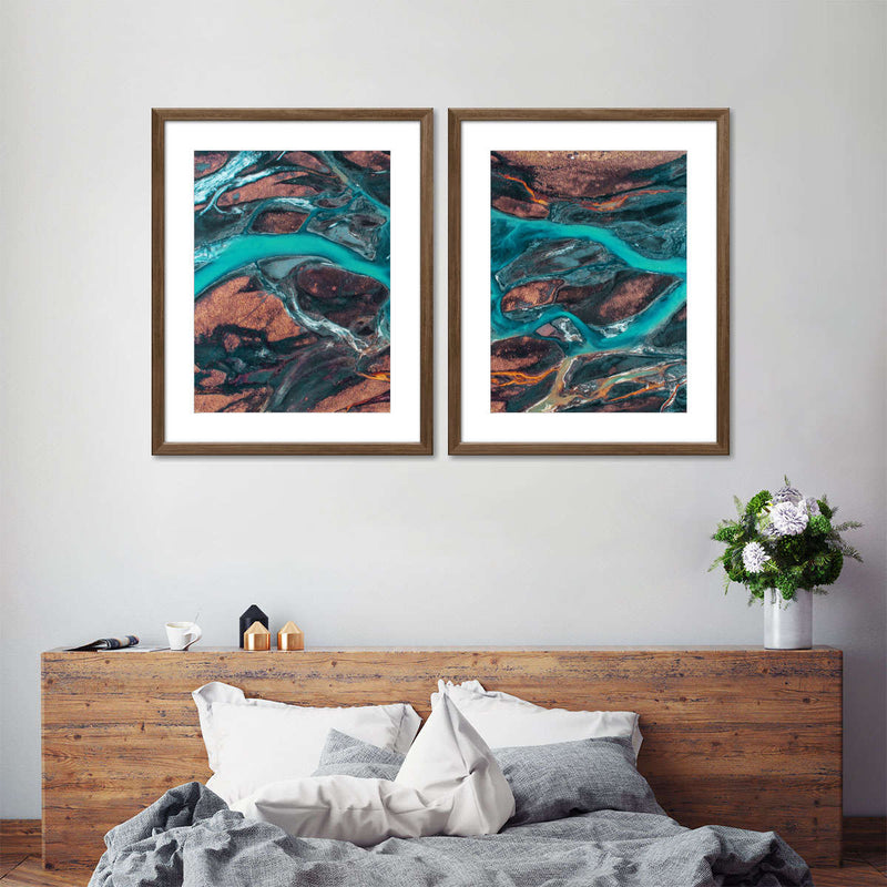 Icelandic River Wall Art