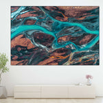Icelandic River Wall Art