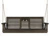 Porchgate Amish Heavy Duty Rollback Console Porch Swing