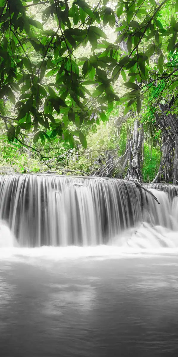 Pop Tropical Waterfall Wall Art