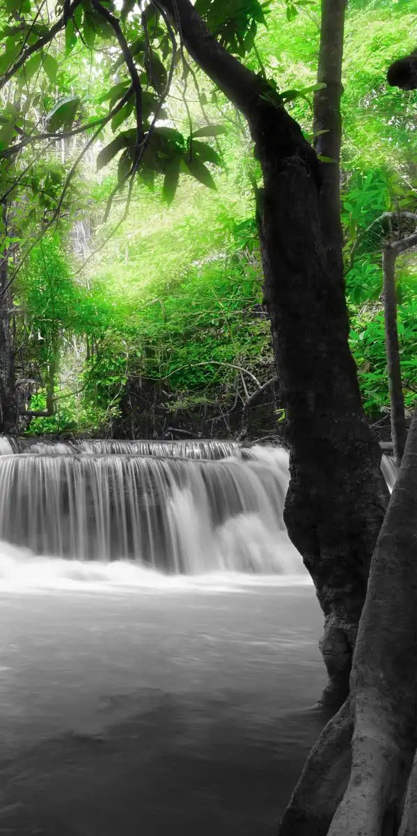Pop Tropical Waterfall Wall Art