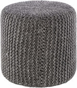 Martinsberg Charcoal Pouf