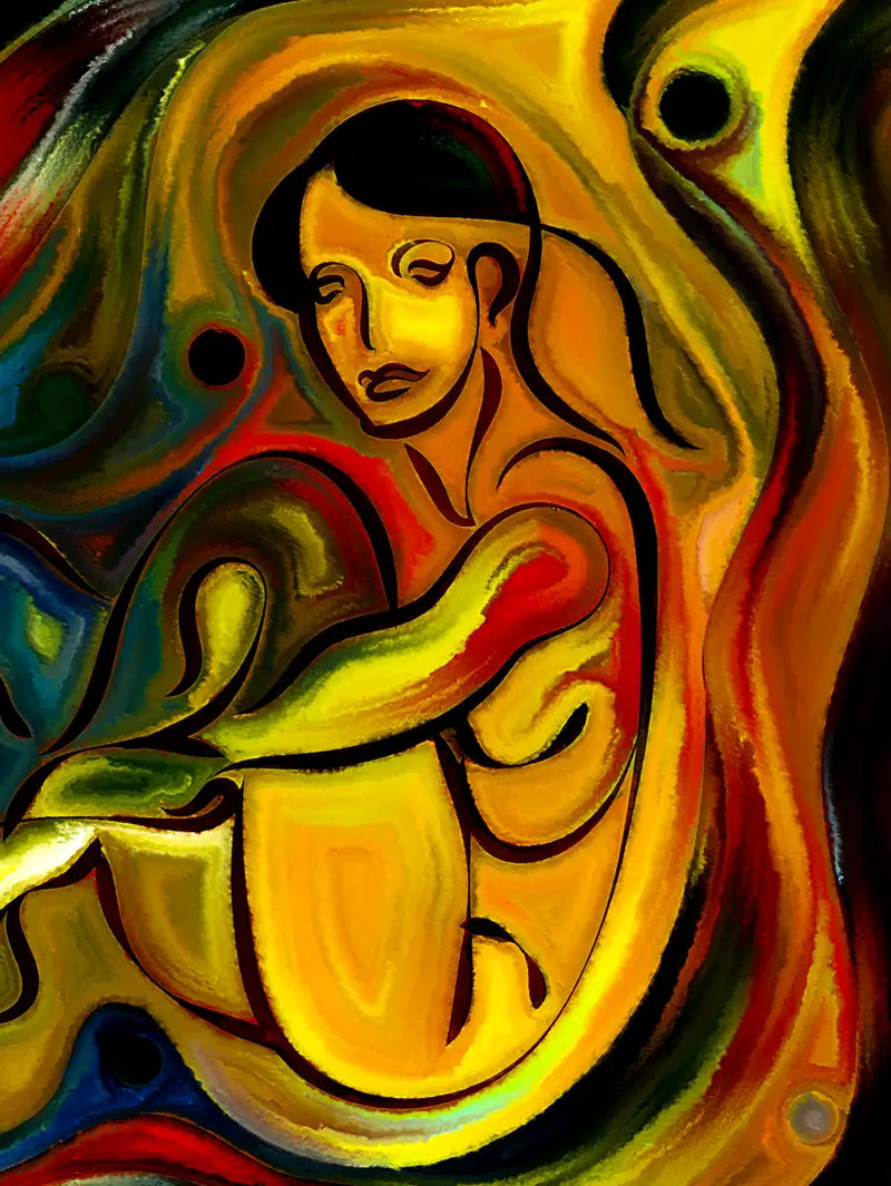 Portrait Abstract Wall Art