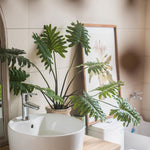 Artificial Philodendron Plant In Pot 31" Tall