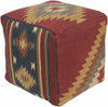 Gastern Dark Red Pouf