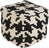 Grobebersdorf Black Pouf
