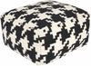 Grobebersdorf Black Pouf
