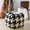 Grobebersdorf Black Pouf