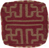 Gnadendorf Burgundy Pouf