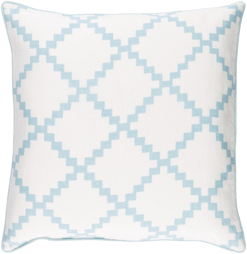 Poeldijk Aqua Pillow Cover