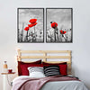 Pop Red Poppies Wall Art
