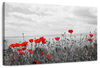 Red Poppy Field Pop Wall Art