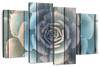 Rustic Blooming Succulent Wall Art