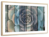 Rustic Blooming Succulent Wall Art