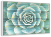 Succulent Plant Bloom Wall Art