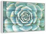 Succulent Plant Bloom Wall Art