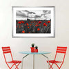 Poppy Field At Dusk Pop Wall Art