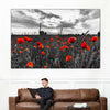 Poppy Field At Dusk Pop Wall Art
