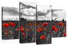 Poppy Field At Dusk Pop Wall Art